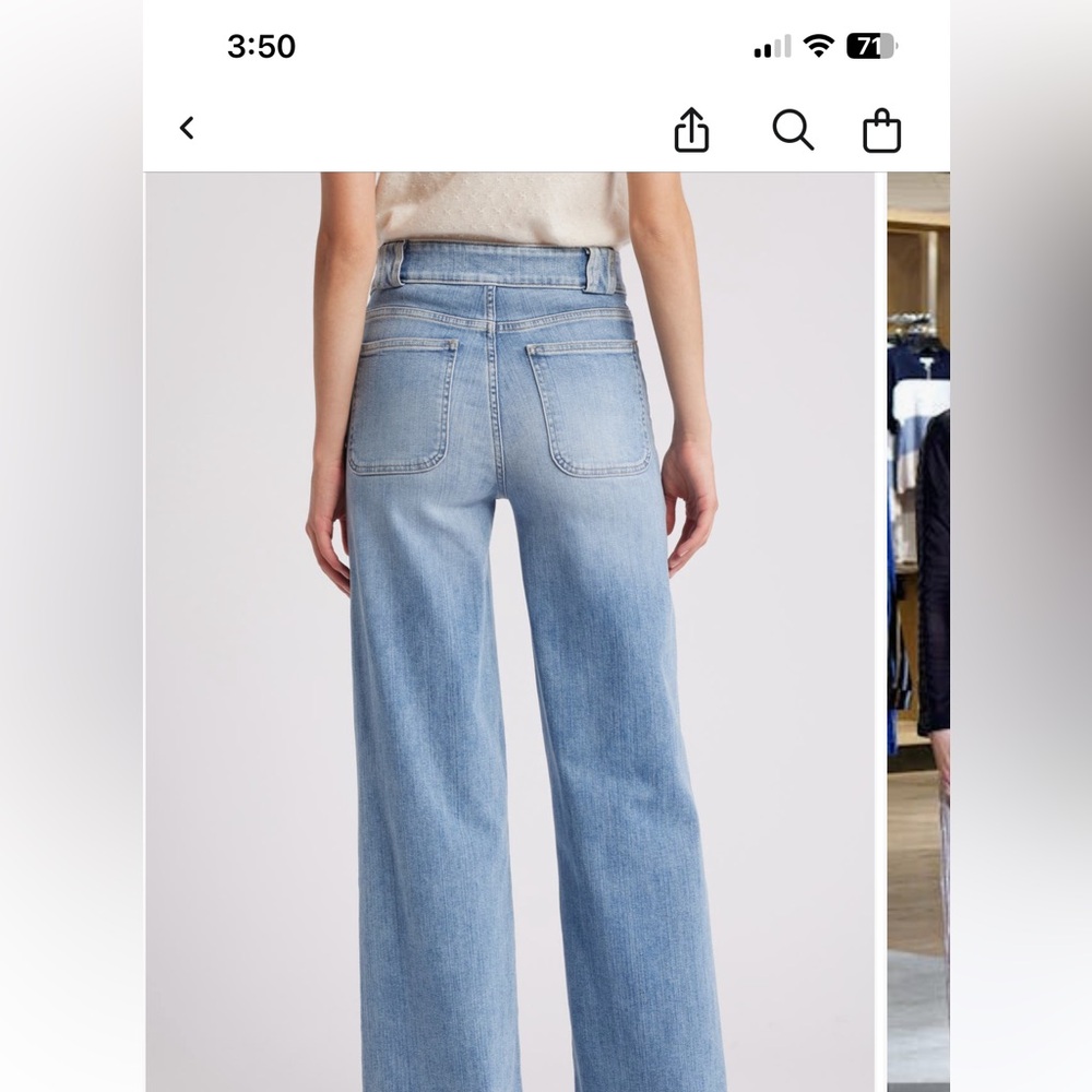 FRAME Modern Pocket Jeans. Color Carpenter. Size 26. Inseam 29”. Like brand new.